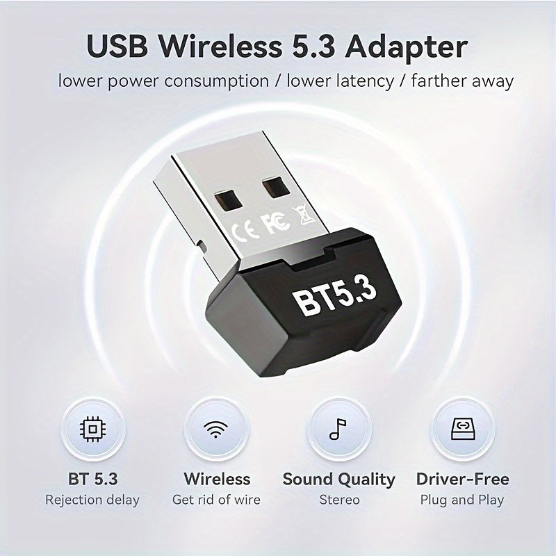 Wireless USB Network Adapter for Multiple Devices Plug and Play