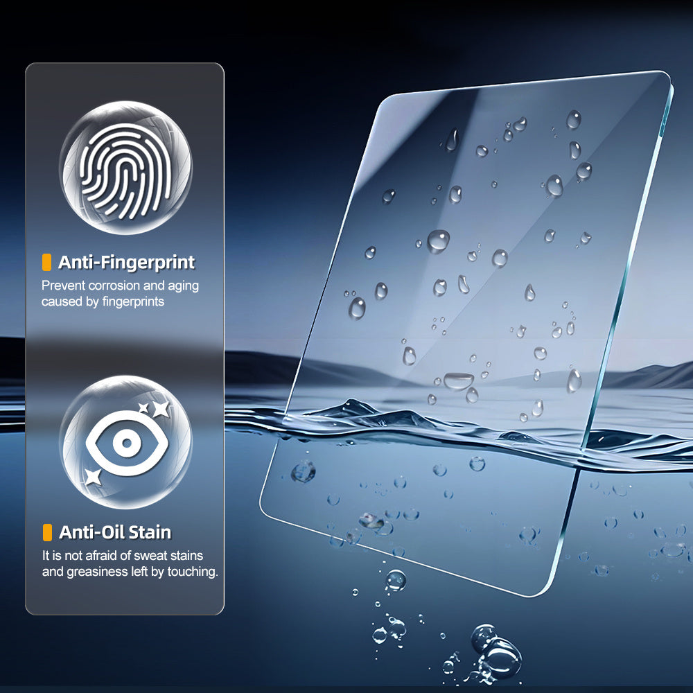 Car Navigator Screen Protector Tempered Glass 12.8-Inch GPS Display Fingerprint Resistant