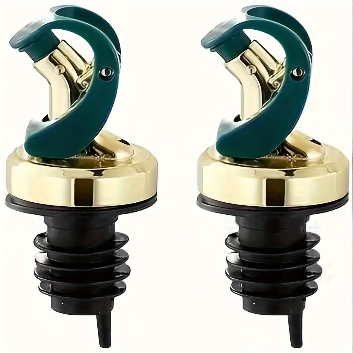 Reusable Vinegar Bottle Stopper with Automatic Opening and Spill-Proof Design for Kitchen and Restaurant Use