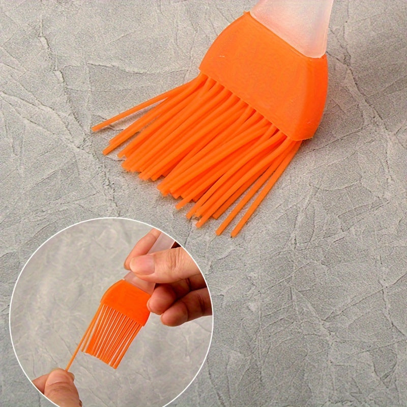 6-Pack Silicone Basting Brushes Food-Grade Heat-Resistant Multi-Color 17cm Kitchen Utensils