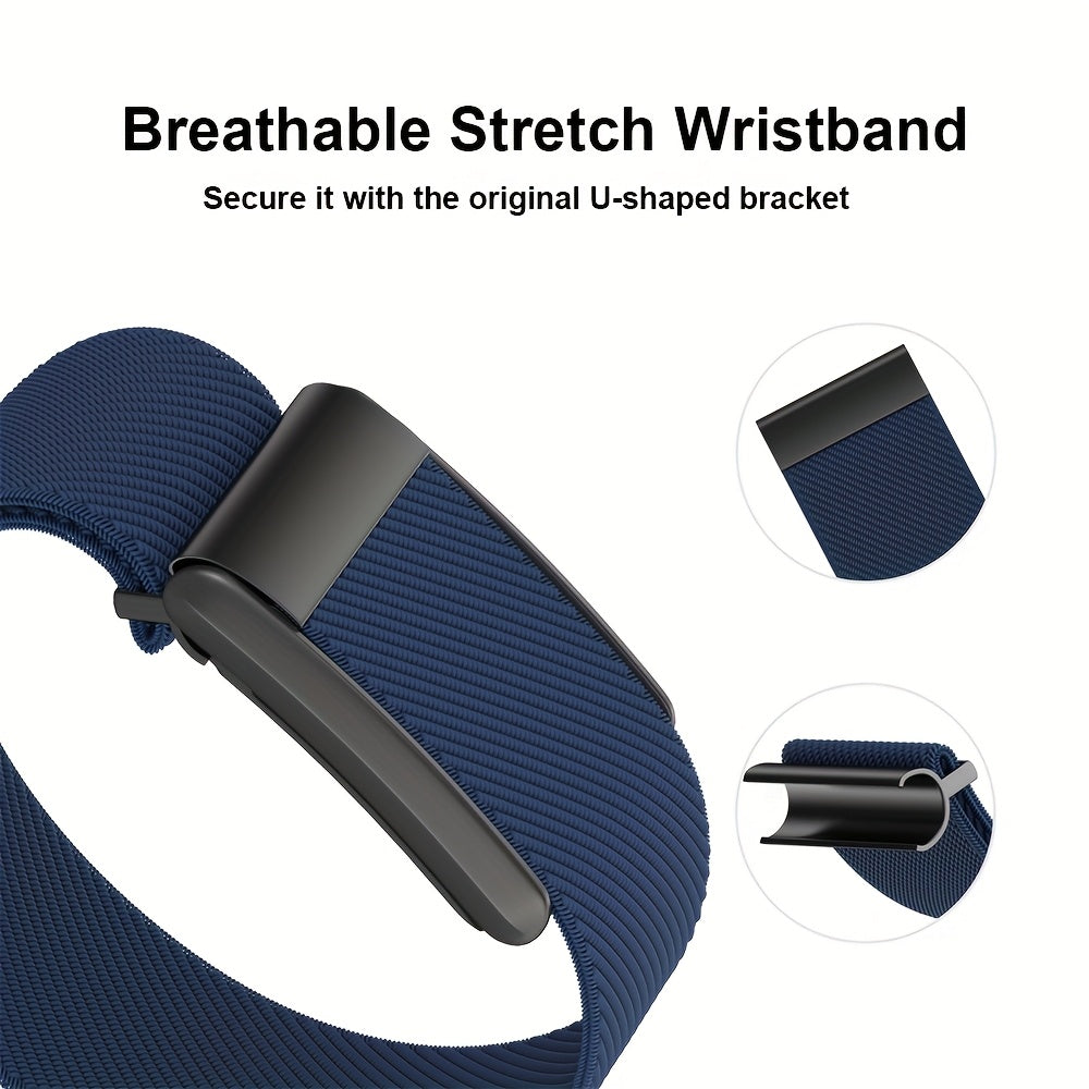Water-Resistant Polyamide Nylon Watch Strap for Whoop Band 4.0 Men Women Sports