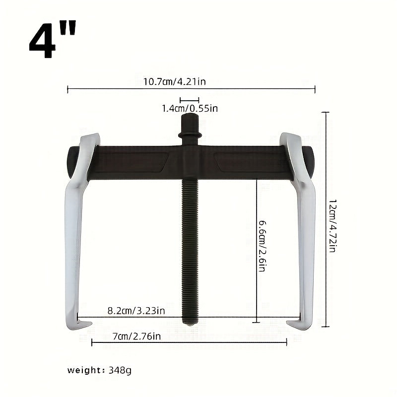 Набор съёмников для зубчатых и трёхзубых, регулируемый для снятия подшипников, хром-ванадиевая сталь