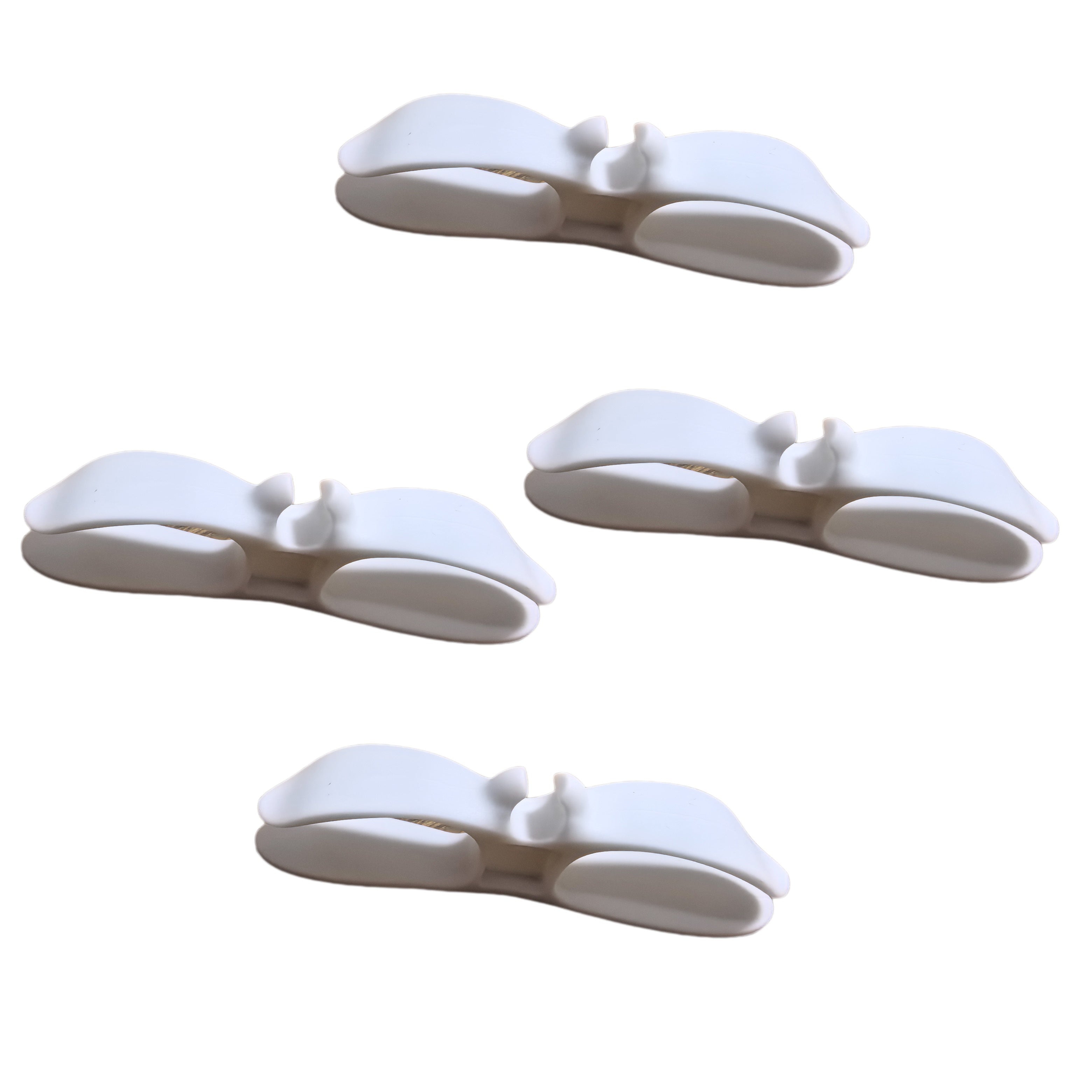 4 dona simni tartibga solish kliplari oshxona texnikasi kabellarini boshqarish uchun stikerlar