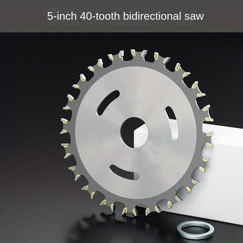 Dual-Direction Carbide Woodworking Saw Blade High Manganese Steel Sharp Teeth Circular Saw