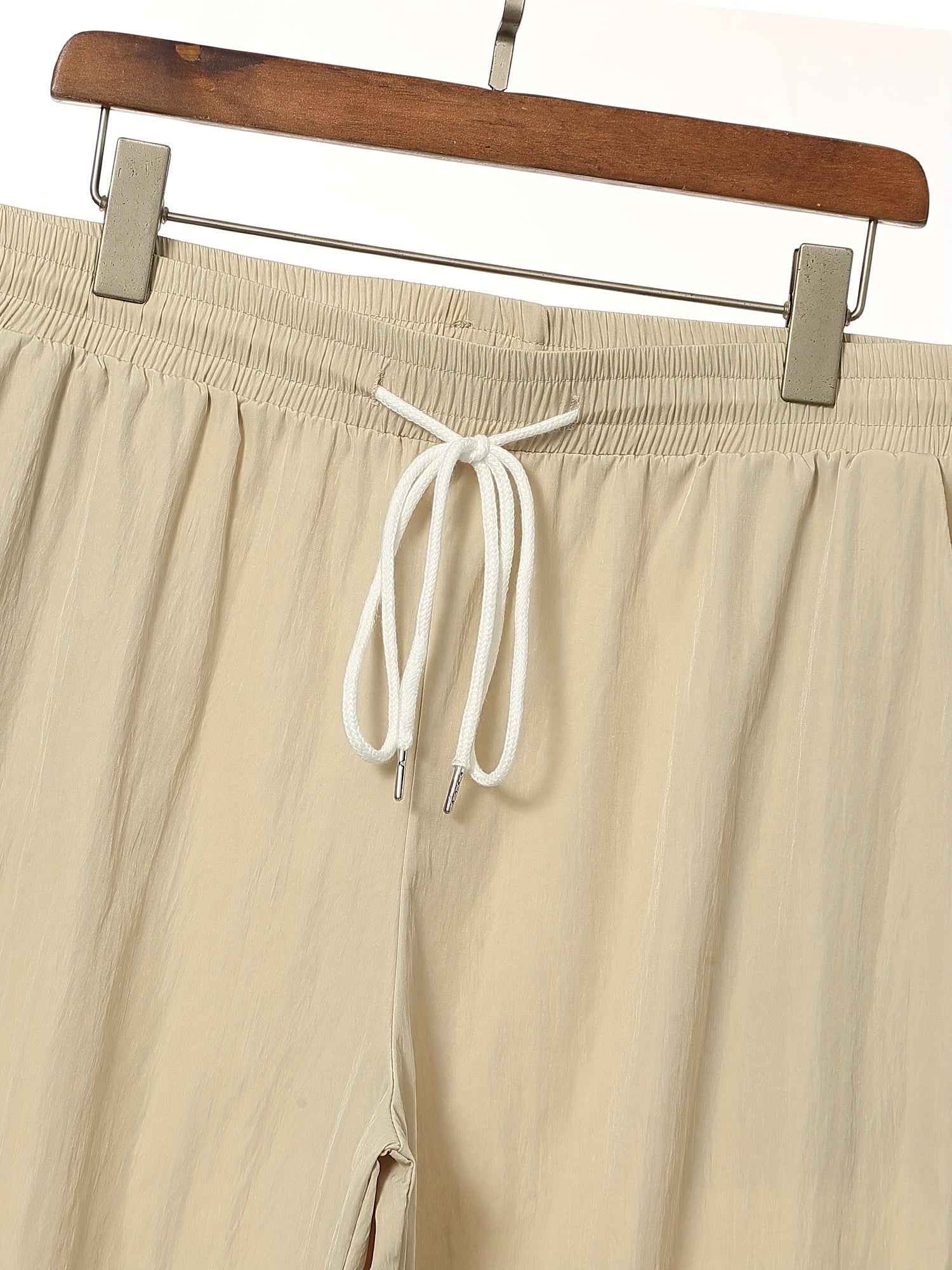 Men's Casual Polyester Suit Set with Solid Color Long Sleeve Shirt and Pants Plus Size