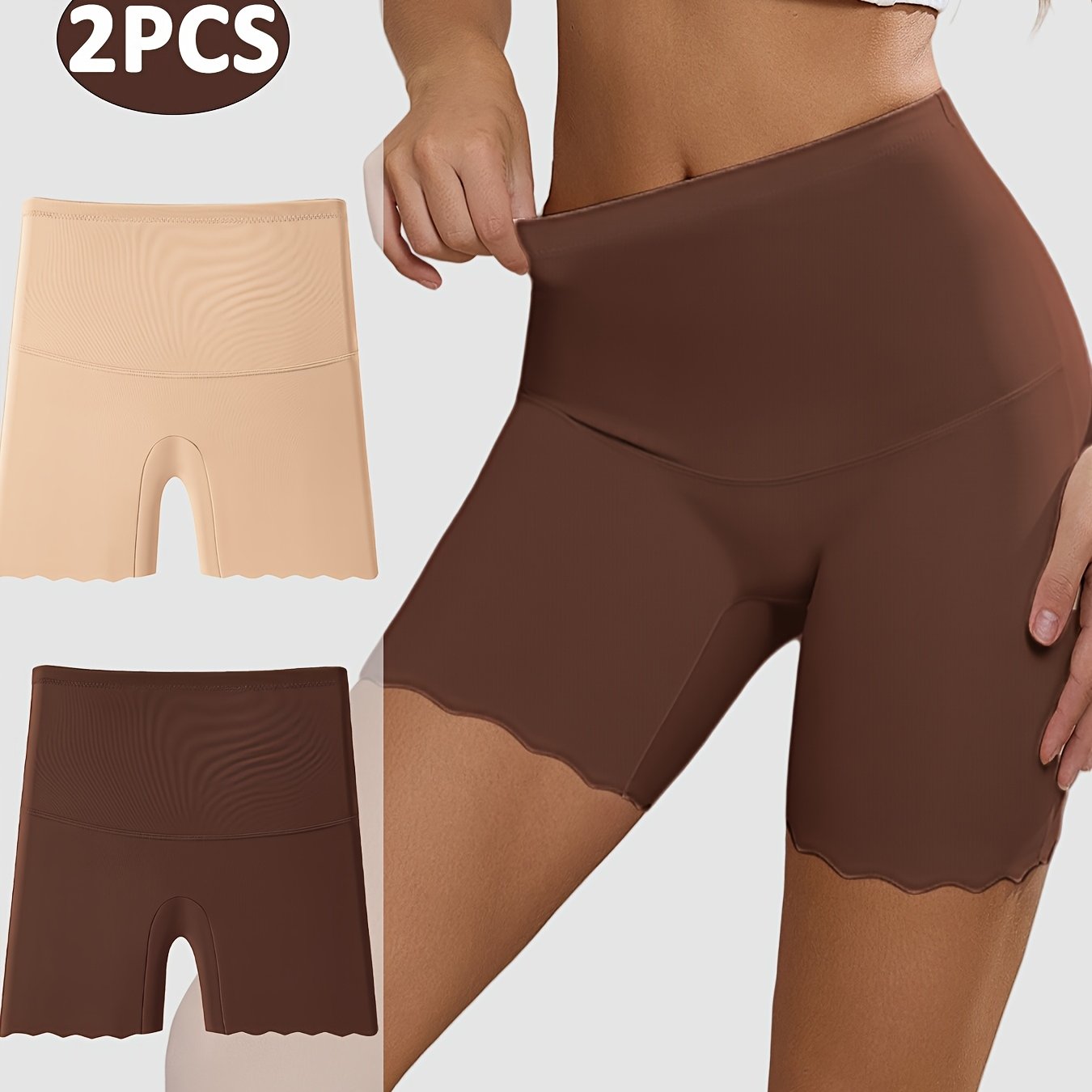 Seamless High-Waist Shaper Shorts Slimming Tummy Control Butt Lift Black or Nude