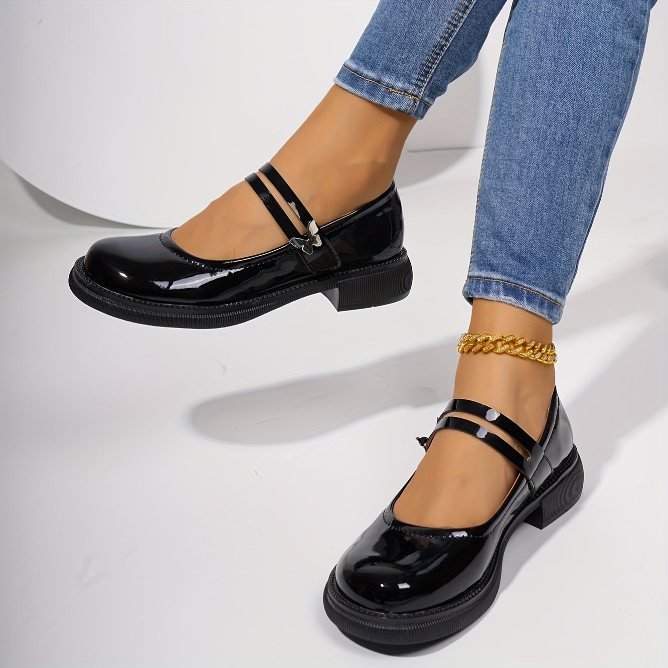 Zapatos versátiles de verano con punta abierta para mujer en primavera