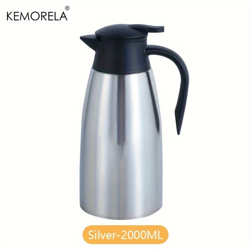 Stainless Steel 1.5/2L Thermal Kettle Vacuum Insulated Coffee Pot