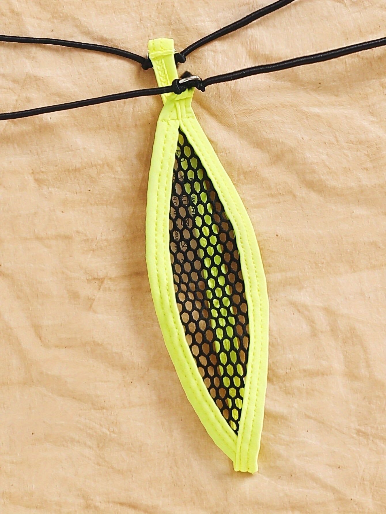 Women's Lingerie Set with Colorblock Design Triangle Bra and Thong