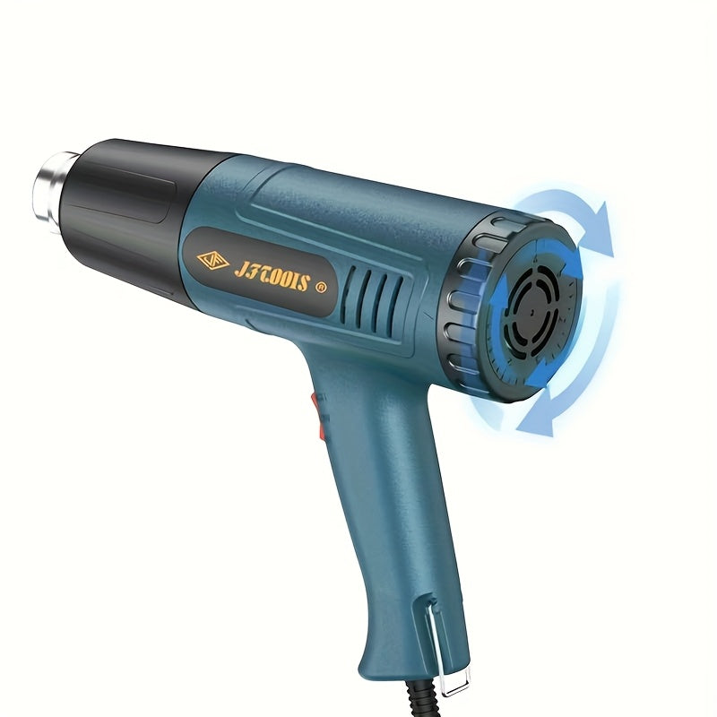 European 110V/220V Heat Gun with Adjustable Temperature and Fan Control