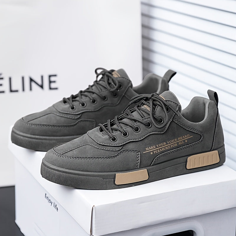 Men's Breathable Low-Top Sneakers for Running Casual All-Season