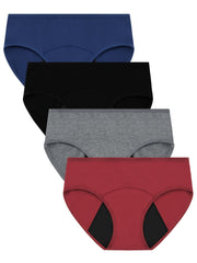 Women's Menstrual Panties Breathable Full-Coverage Anti-Leak Underwear