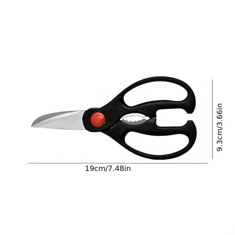 Set of 3 Stainless Steel Kitchen Scissors Multi-Purpose Meat Shears