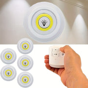 LED Night Lights Set with Remote Control Cordless Night Lights for Home Decor