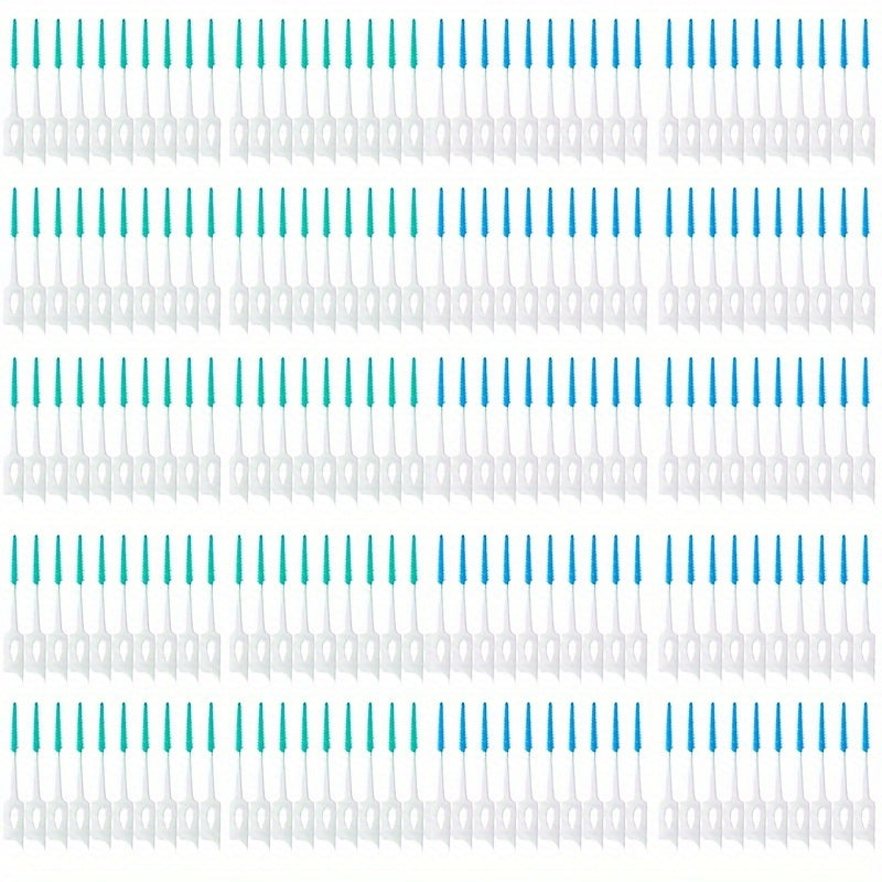 40/200pcs Dental Interdental Floss Brush Cleaners for Teeth Braces and Detail Cleaning