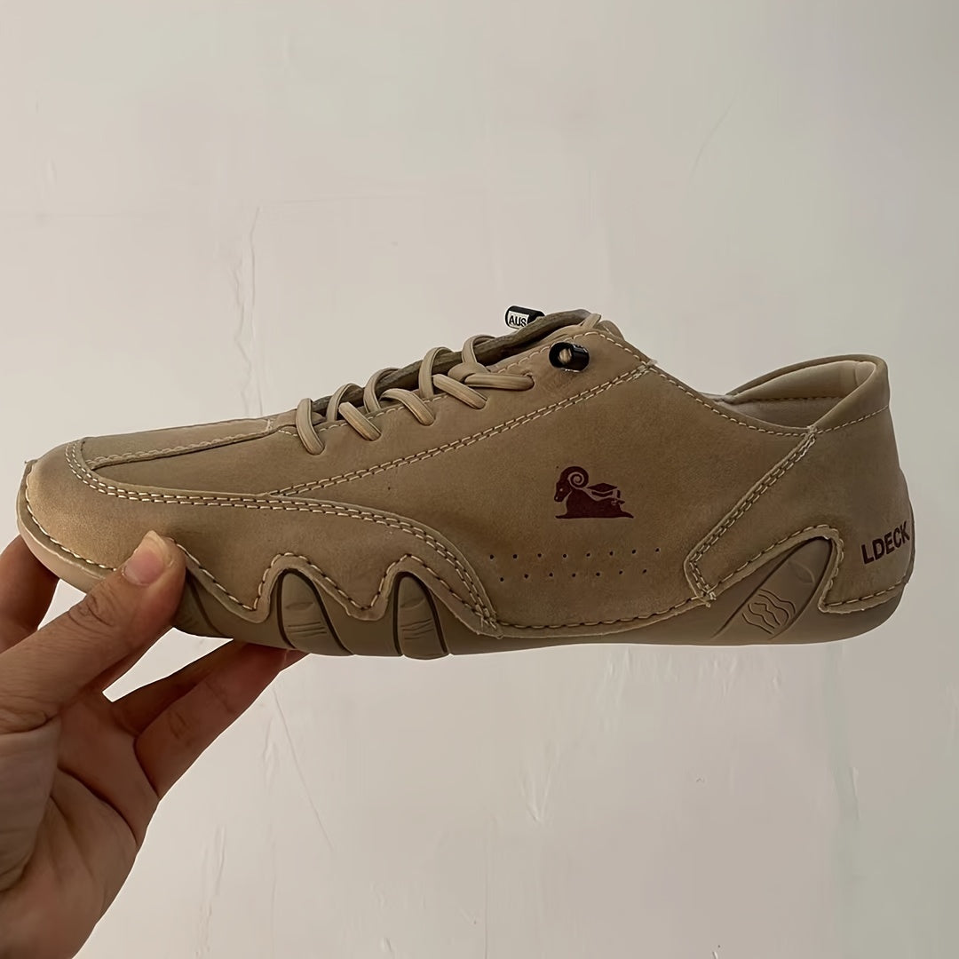 Men's Lightweight Casual Shoes Rubber Sole Fabric Insole Round Toe Summer Spring Fall