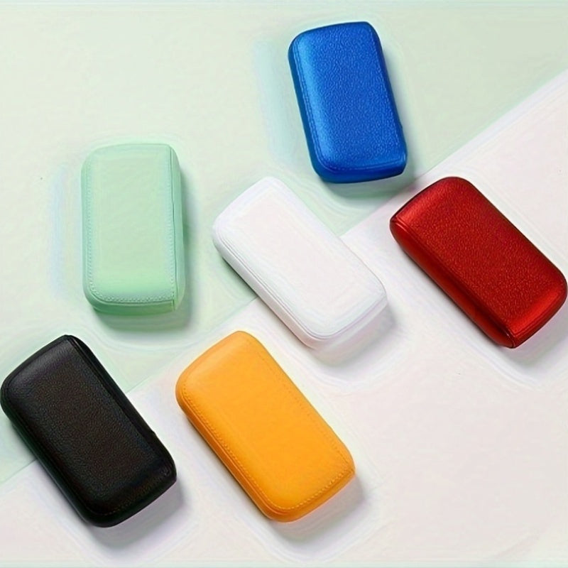 Portable Rectangular Plastic Cigarette Case Waterproof Moisture-Proof Holds 10 for Travel and Gift