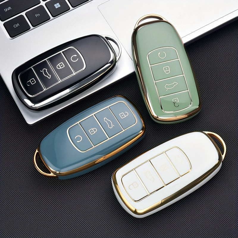 Universal TPU Car Key Cover Scratch-Resistant Protective Fob Case