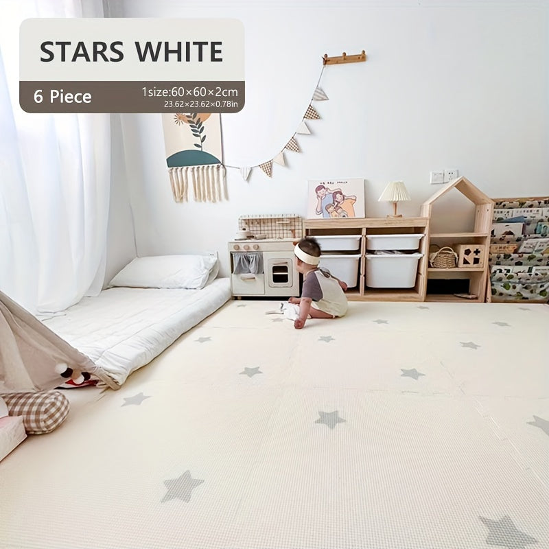 Set of 6 or 9 Soft Play Mats Puzzle Activity Mats for Kids Gift