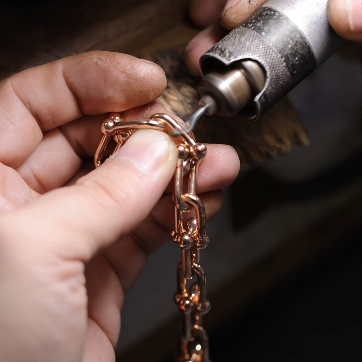 Women's Gold-Plated Copper Ring with Synthetic Cubic Zirconia December Birthstone Multi-Layer Starry Sky Design