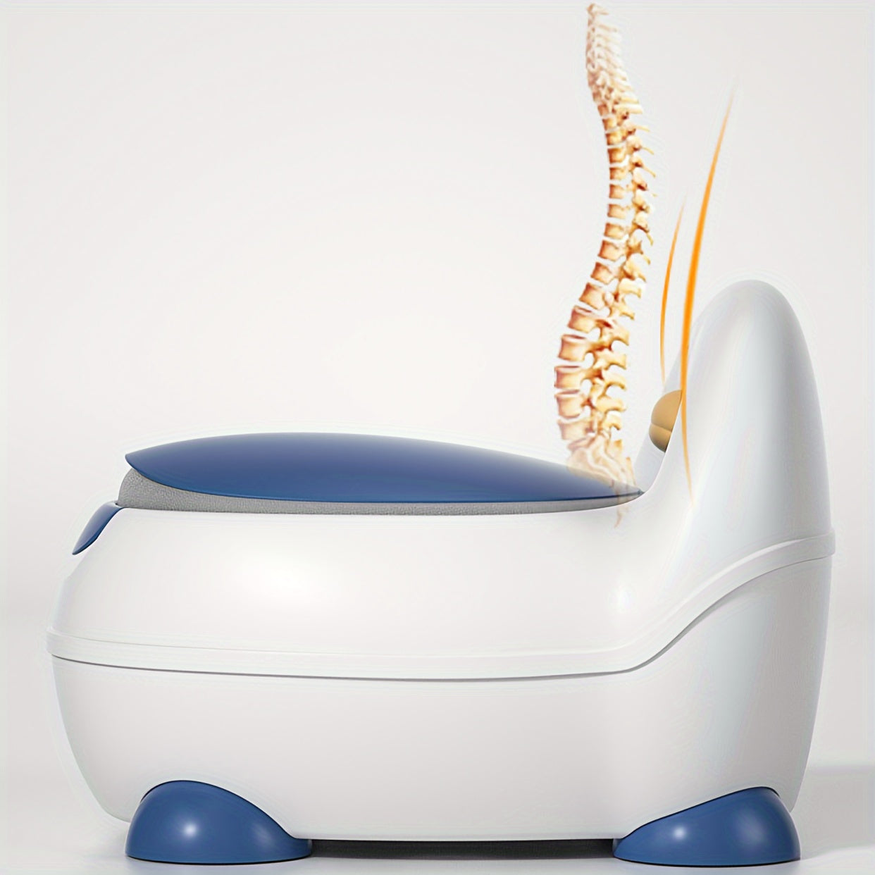 Bolalar uchun O'rdak Shaklidagi Kichik Tualet - Portativ, Tozalash Oson, Pushti yoki Ko'k Rangda Mavjud, Yosh Bolalar uchun Tualet O'rindig'i