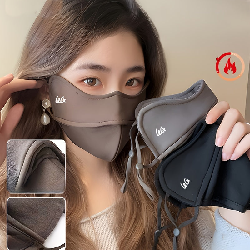 Unisex Thickened 5D Face Scarf Windproof Breathable Sun Protection for Autumn Winter