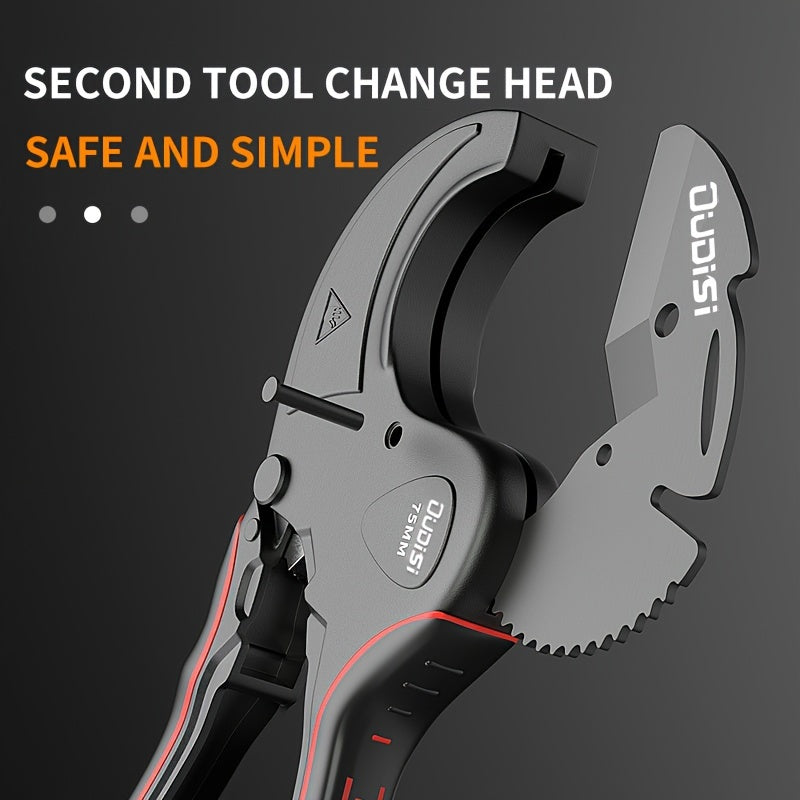 PVC Pipe Cutting Knife Steel Alloy Professional Pipe Cutter for Fast and Accurate Cutting