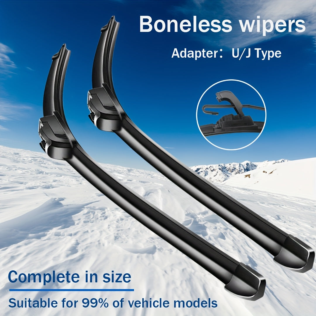 All-Season Car Windshield Wiper Blade Universal J/U Adapter High Temperature