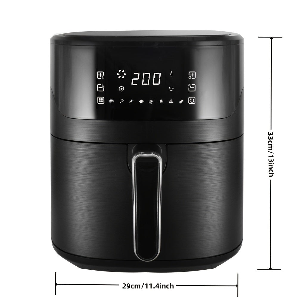 6.5L Ko‘p Funktsiyali Havo Qovuradigan Qurilma Sensorli Ekran Boshqaruvi Sog‘lom Pishirish