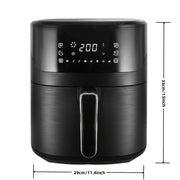 6.5L Ko‘p Funktsiyali Havo Qovuradigan Qurilma Sensorli Ekran Boshqaruvi Sog‘lom Pishirish