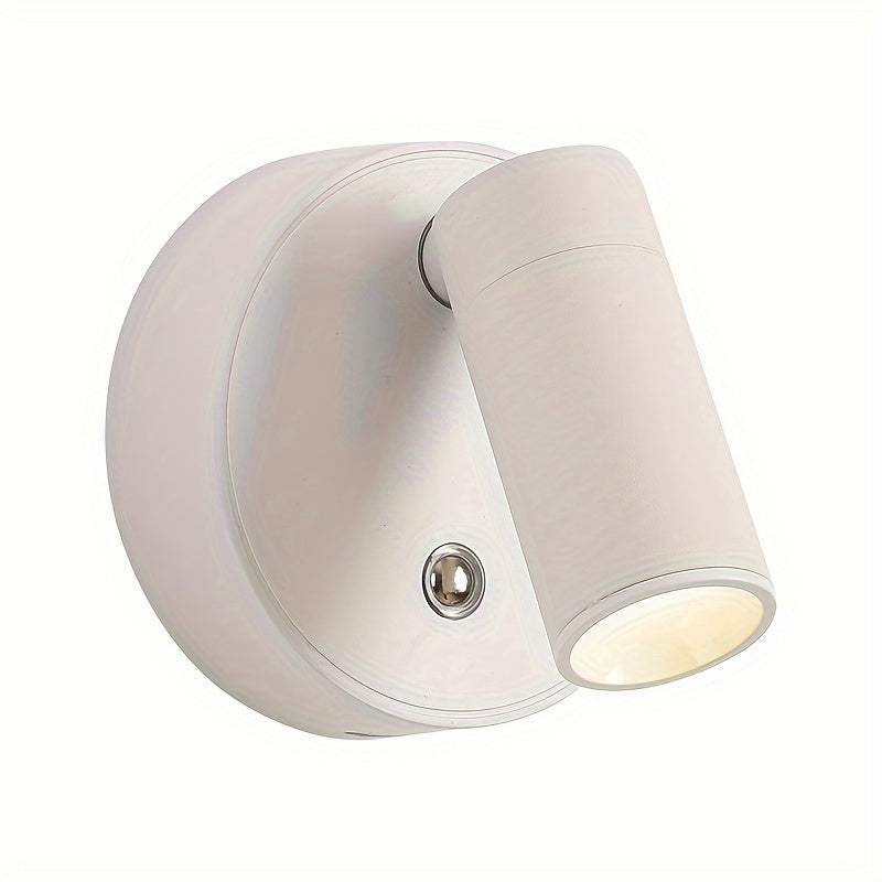 360° Rotating LED Night Light with Touch Control USB Rechargeable Magnetic Adjustable Brightness for Bedroom