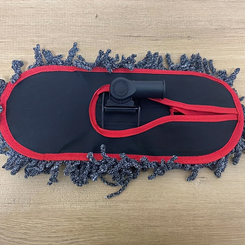 Katta tekis mopu uyda foydalanish uchun ideal, plitka pollari, yotoqxona, hammom, oshxona va yashash xonalari uchun mo'ljallangan. Qulay yostiqli tutqichi bilan oson itariladigan chang mopiga ega. Teni tozalash yechimini izlayotganlar uchun mukammal.