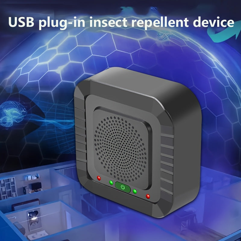 Repelente eléctrico para animales al aire libre para jardín, césped y patio, exterminador de pequeños mamíferos