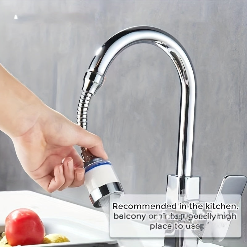 Plastic Water Dispenser with Splash-Proof Design No Electricity Required High-Pressure Kitchen Faucet Extender