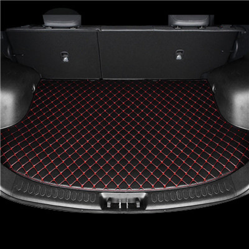 Car Floor Mat Waterproof PU Double Layer Trunk Mat for SUV Cargo Protection