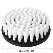 360-Degree Cleaning Brush for Drill, Soft Bristle, Reusable, Durable