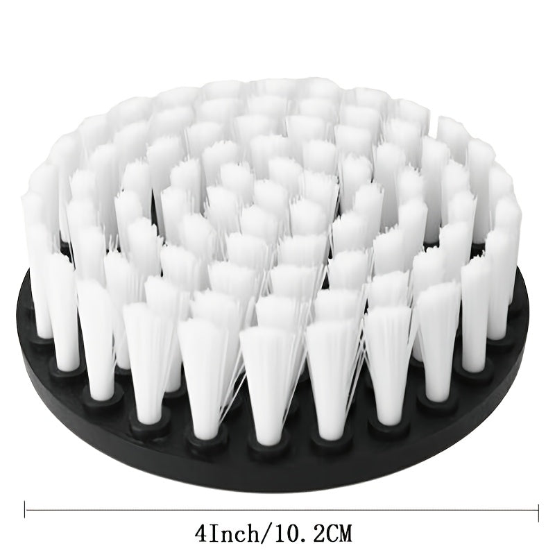 360-Degree Cleaning Brush for Drill, Soft Bristle, Reusable, Durable