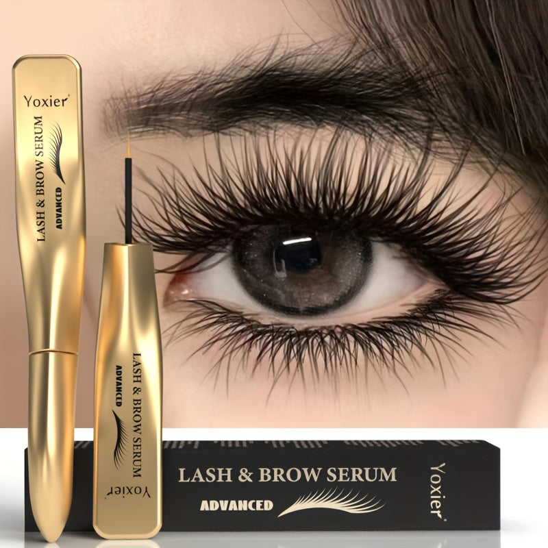 Women Lash and Brow Serum Moisturizing Natural Ingredients Fuller Longer Eyelash Eyebrow