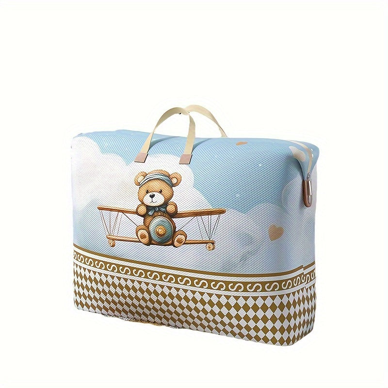 Большая ёмкость сумка для одеял, сумка для хранения одежды, сумка для организации хранения одежды, под-кроватное хранение - 1 шт. сумка для хранения из нетканого материала для спальни и гардероба