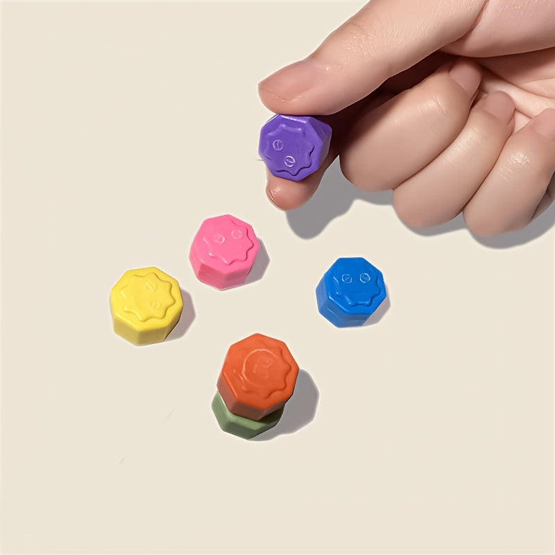 Outdoor Game Set for Adults Plastic Gonggi Korean Classic Stone-Grabber Colorful