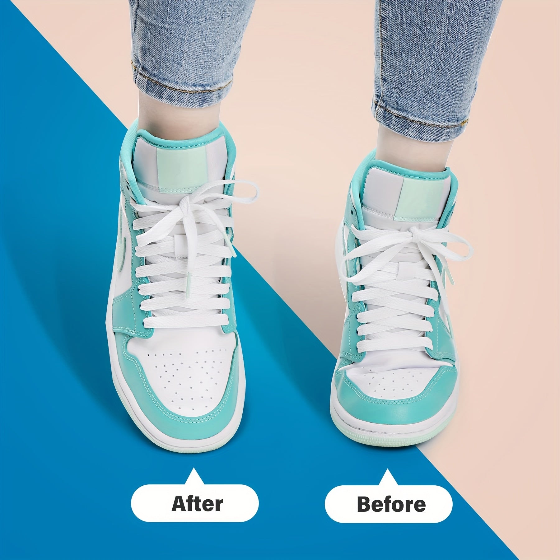 Men Women Shoe Creases Protectors Black White Anti-Crease Guards 7.5-12