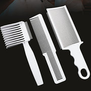 Juego de 3 peines de barbero, incluyendo peine para degradado, peine para flat top y peine de posicionamiento