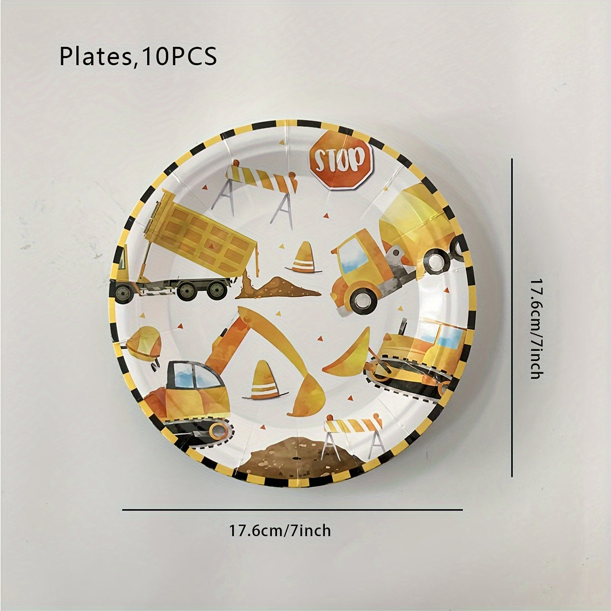 "Ekskavator Ilhomlangan Tug'ilgan Kun Dekoratsiya To'plami - Har qanday vaqt uchun Banner, Sharchalar va Boshqalar bilan birga keladi. Ekavator mavzusidagi tug'ilgan kun bayramlari uchun mukammal. Qaytish bayrog'i va sharcha marosimini o'z ichiga oladi."