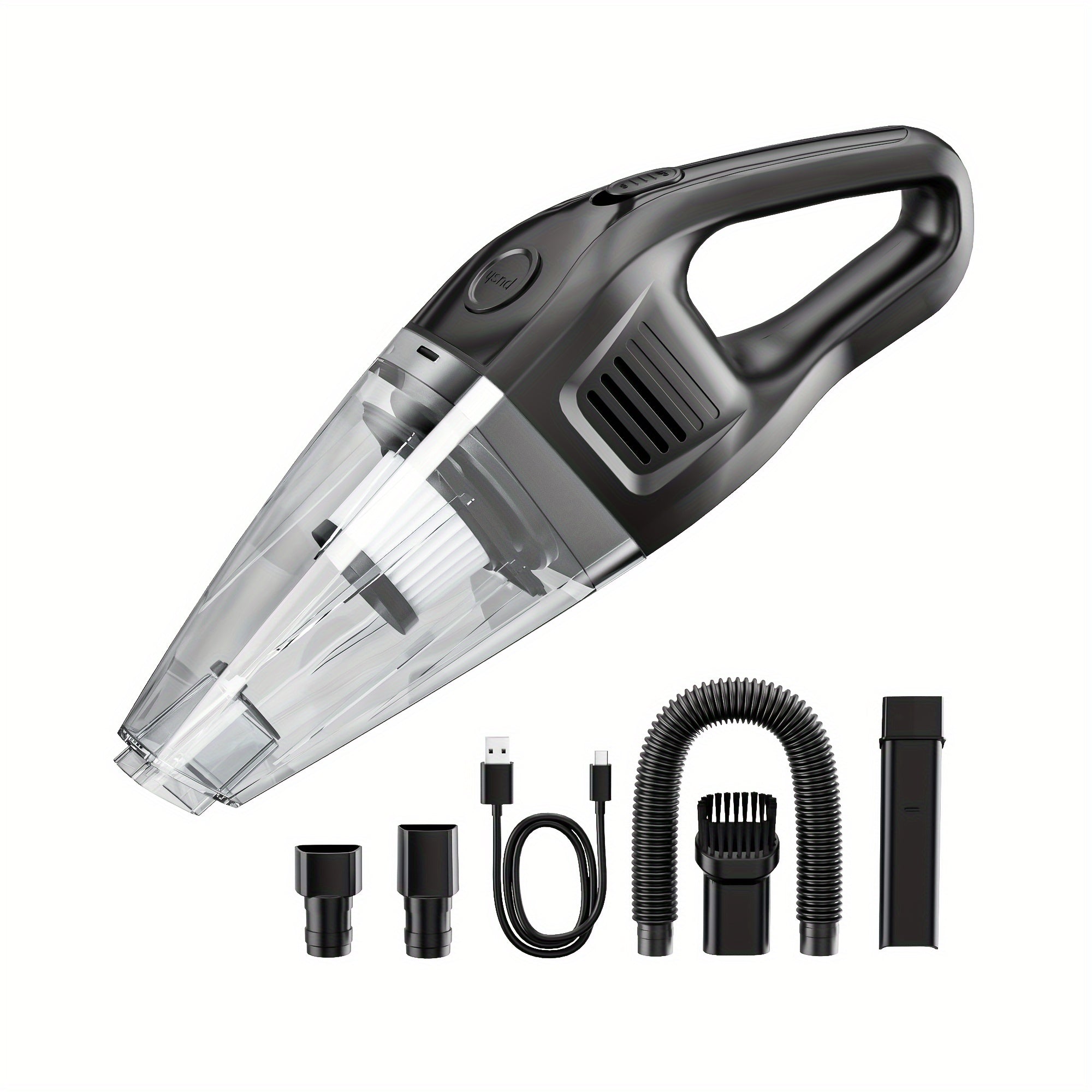 Portable Handheld Vacuum Cleaner for Cars and Home Dusting Compact Cordless Dustbuster