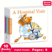 Children's English Fairy Tale Books Set for Ages 3+ Cognitive Education 10 Books