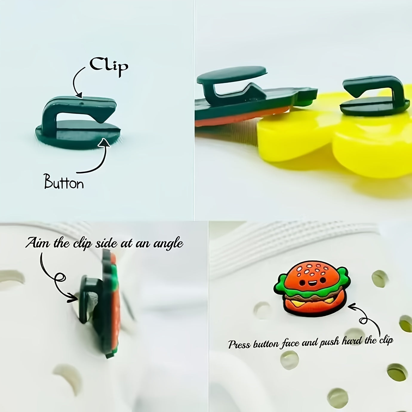 Kids Adults Summer Shoe Charms for Clogs Decorative Accessories Pack of 8/18