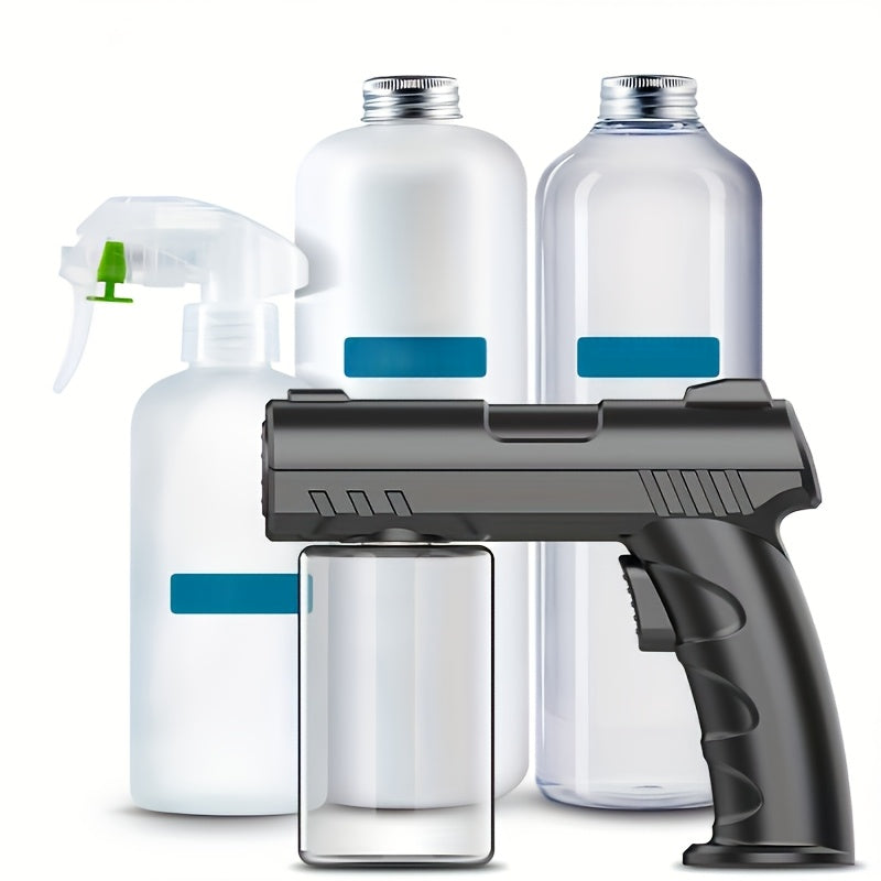 Handheld Nano Mist Spray Gun with Large Fog Output Rechargeable USB Ergonomic Handle