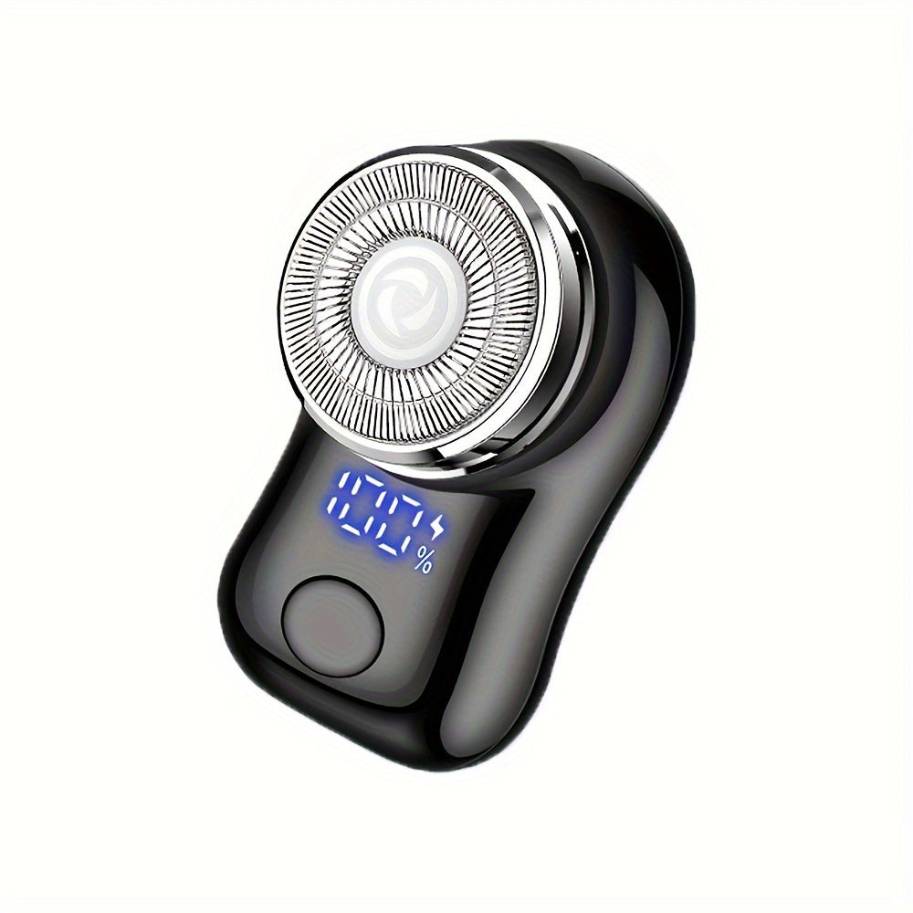 Men's Mini Portable Electric Shaver USB Rechargeable Beard Razor