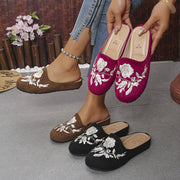 Women's Printed Comfortable Home Slip Ons for Indoor Use