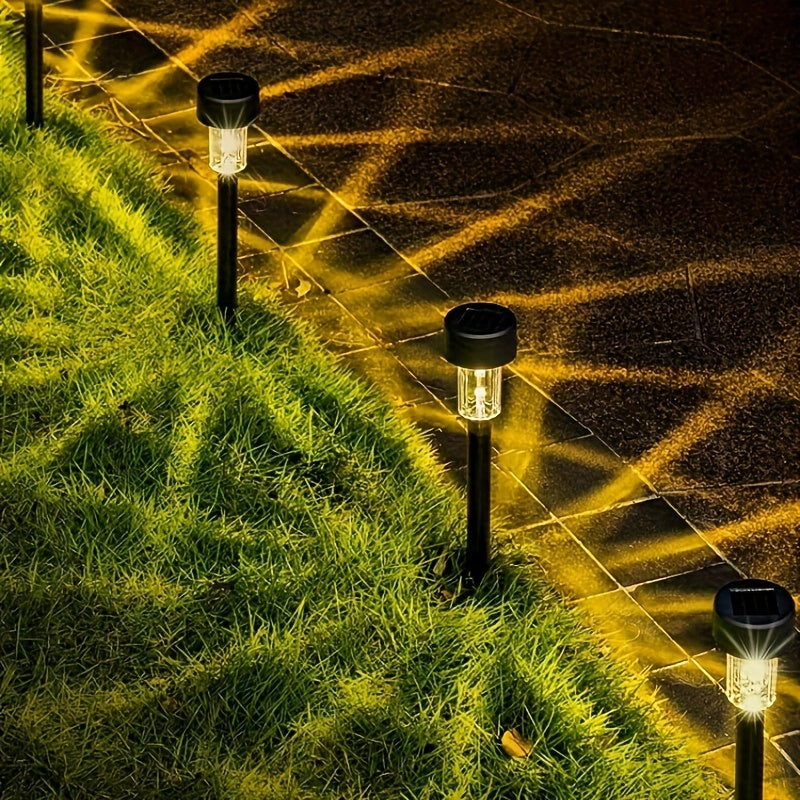12 LED Solar Garden Lights Outdoor Pathway Lawn Yard Patio Decorative Landscape
